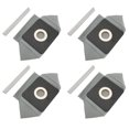 thumbnail image 2 of Vacuum Cleaner Bag, Practical Reusable Vacuum Cleaner Dust Bag 4PCS  For 10x11cm Card Slot Vacuum Cleaner For Office For Household For Hotel, 2 of 8