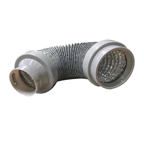 Siruishop Vent Duct Hose Easy to Install Ducting Connection Ventilation Hose Connector End 75 Transfer 110
