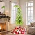 thumbnail image 3 of Costway 7 FT Whimsical Christmas Tree with Bendable Top, 366 Branch Tips, 160 LED Lights, 3 of 10