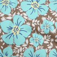 thumbnail image 1 of oneOone Velvet Rust Brown Fabric Floral Craft Projects Decor Fabric Printed By The Yard 58 Inch Wide, 1 of 4
