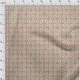 thumbnail image 4 of oneOone Georgette Viscose Light Yellow Fabric Asian Suzani Craft Projects Decor Fabric Printed By The Yard 42 Inch Wide, 4 of 5