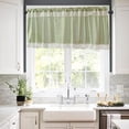 thumbnail image 1 of CQCYD Checkered Curtain Partition Valance, Cottage Layout Window Valance, Polyester Rod Pocket Valance for Kitchen Living Room, Decorative Curtain for Doorway Bedroom, Privacy Curtain for Home, 1 of 6
