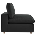 thumbnail image 4 of Modway Commix 5-Piece Down Filled Overstuffed Armless Sectional Sofa in Black, 4 of 10