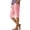 Pink, variant on Thigh Society Shorts for Women White Linen Bermuda Shorts Womens Casual Loose Summer Cotton Linen Beach Shorts with Pockets White XXL