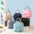 thumbnail image 4 of Meitianfacai Waterproof Lunch Box Portable Lunch Bag Food Picnic Kids Women Insulation Bag Thickened Student Lunch Bag Bento Bag Back to School Gifts, 4 of 6