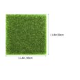 thumbnail image 1 of STRANDCHIC 4Pcs Artificial Grass Pad Green Decorative Lawn Mat for Patio Balcony Home Use, 1 of 6