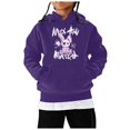 thumbnail image 1 of PMVFHDE Sweatshirts for Girl Children's Long Sleeved Cartoon Rabbit Print Hoodie Purple,18-24 Months, 1 of 4