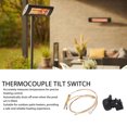 thumbnail image 3 of Thermocoupler Dump Switch  Sensor, Thermocouple Tilt Switch ABS  For Patio Heater, 3 of 8