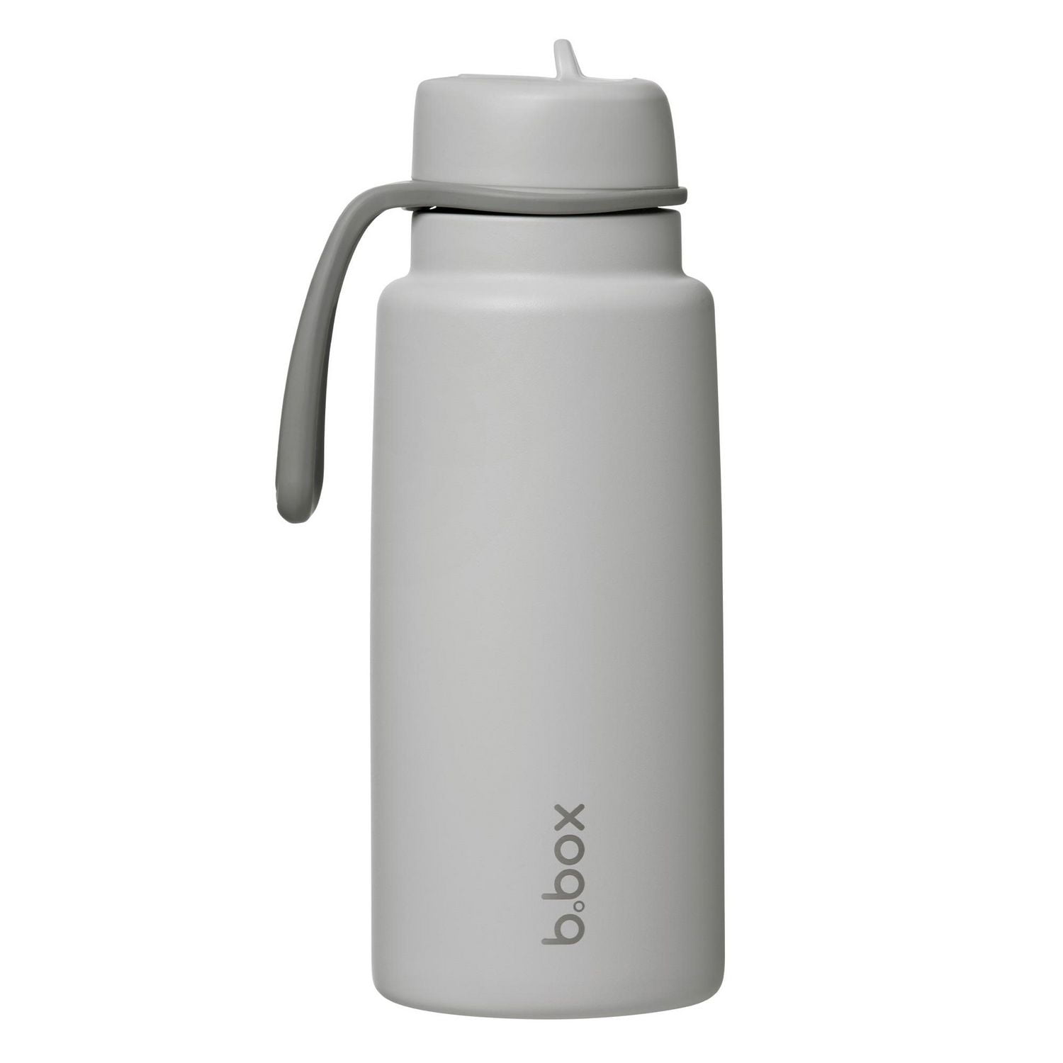 b.box - Gobelet isotherme à couvercle rabattable avec paille, grande bouteille d'eau durable pour adolescents et adultes, bouteille d'eau de voyage, isolation triple couche, sans BPA, 34 oz