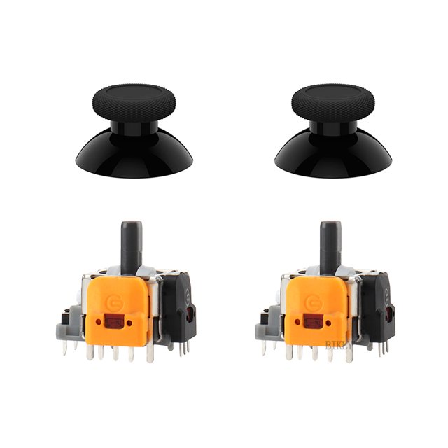 Joystick à Effet Hall de Remplacement pour Manette Xbox One Xbox Series S/X Kit de Réparation de Joysticks Analogiques 3D Accessoire 2 Joysticks 2 Capuchons