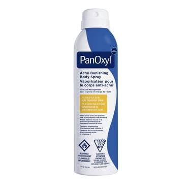 PanOxyl Acne Banishing Body Spray with 2% Salicylic Acid