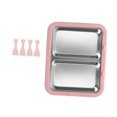 thumbnail image 2 of DOLITY Ice Cream Maker DIY Household Easy to Clean Multifunction Instant Cold Plate Pink No Lid, 2 of 9