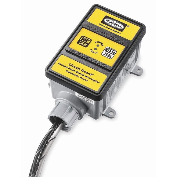GFCI, Hard Wired, 120V, 30A, Yellow
