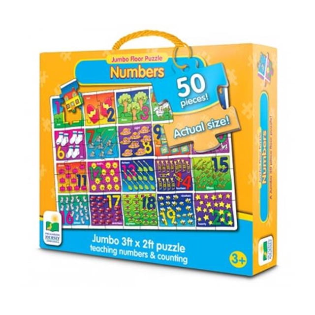 The Learning Journey 437421 Jumbo Floor Puzzles - Number Floor Puzzle