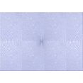 thumbnail image 1 of Ahgly Company Tapis d'Intérieur Lavables en Machine Rectangle Bleu Lavande Transitionnel, 2' x 4', 1 of 7