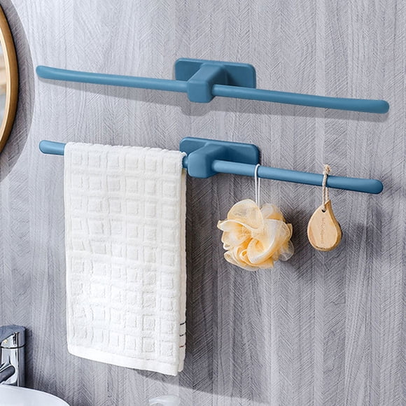 karymi Towel Rack No-hole Bathroom Bathroom Suction Cup Hanging Rack Bath Towel Rack Household Scandinavian Concise Shelf Rod Party Favors Gifts for Women
