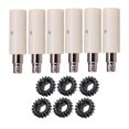thumbnail image 1 of Wweixi 6Pcs Guitar Tuning Pegs Tuners Machine Style2 Heads Pins and Parts Gear Style 2, 1 of 1