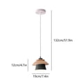 thumbnail image 3 of Fwttom Iron Pendant Light, Bedhead Pendant Light Bedroom Light Hallway Balcony Hanging Line Light Dining Room Light, 3 of 7