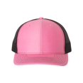 thumbnail image 1 of Casquette Trucker Snapback Ajustable, Ajustable, Rose Vif Noir, 1 of 3