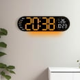 thumbnail image 5 of TACILIP Digital Clock, 17.3-inch Living Room Wall Clock with Multifunctional LED Electronic Clock Large Size Alarm Clock Temperature and Humidity Clock, Gifts for Women, 5 of 5