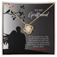 thumbnail image 4 of À Ma Petite Amie Plus Longue Vie Noeud Infini Collier Message Carte, 4 of 7