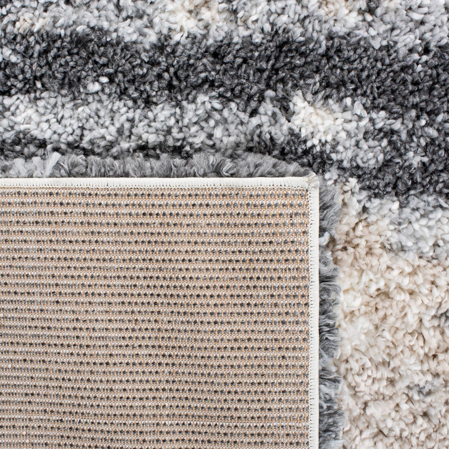 Safavieh Fontana Katina Abstract Distressed Plush Shag Area Rug