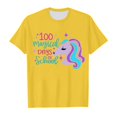 thumbnail image 4 of TZEWGL Chemise Mignonne pour Fille Garçon Imprimé Col Rond Manches Courtes Ample pour Bébés Taille 12-13T, 4 of 4