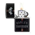thumbnail image 3 of Zippo 48558 Briquet de Poche Coupe-Vent au Design Harley Davidson Flags, 3 of 4