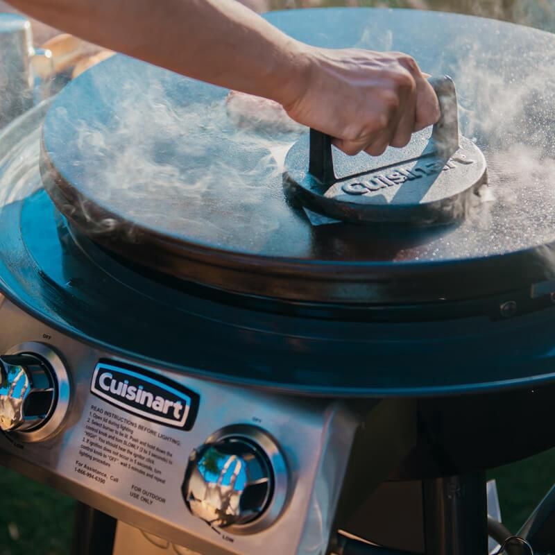 Cuisinart 6.5" Cast Iron Smashed Burger Press