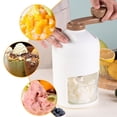 thumbnail image 1 of Ice Crusher, Manual Rotary Ice Crusher, Hand-Cranked Shaved Ice Machine, Stainless Steel Blades, Food-Grade Plastic, Easy To Use, For Household Commercial, With Ice Molds, 1 of 9