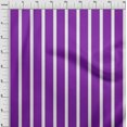 thumbnail image 4 of oneOone Georgette Viscose Purple Fabric Stripes Craft Projects Decor Fabric Printed By The Yard 42 Inch Wide, 4 of 4