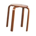 thumbnail image 4 of Lipstore Solid Wood Round Stool, Stackable Stool, Modern and Practical, Wooden Stool for Honey, 4 of 8