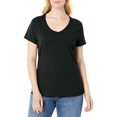 thumbnail image 1 of Hanes Tee-Shirt à Manches Courtes Nano-T Col en V pour Femmes, 1 of 7