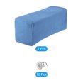 thumbnail image 3 of Unique Bargains 2pcs Stretch Armrest Covers, Couch Arm Covers with Twist Pin, Protector Slipcovers for Chairs Sofa Denim Blue, 3 of 7
