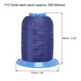 thumbnail image 4 of Unique Bargains Fil de Polyester Collé Violet-Bleu, Extra Résistant 710 Yards 420D/0.45mm, 4 of 4