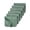 Green, variant on XZNGL Baby Bib for Boys and Girls, 100% Cotton Square Drool Towel, 25 cm x 50 cm, Soft Absorbent, Machine Washable, Pack of 6