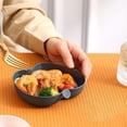 thumbnail image 1 of Apples Shape Plates Impregnable Dinner Plates Dishwasher Microwave Safe Plastic Plates Reusable Lightweight Plates For Kitchen Or Camping 3.35x3.15 Inches, 1 of 5
