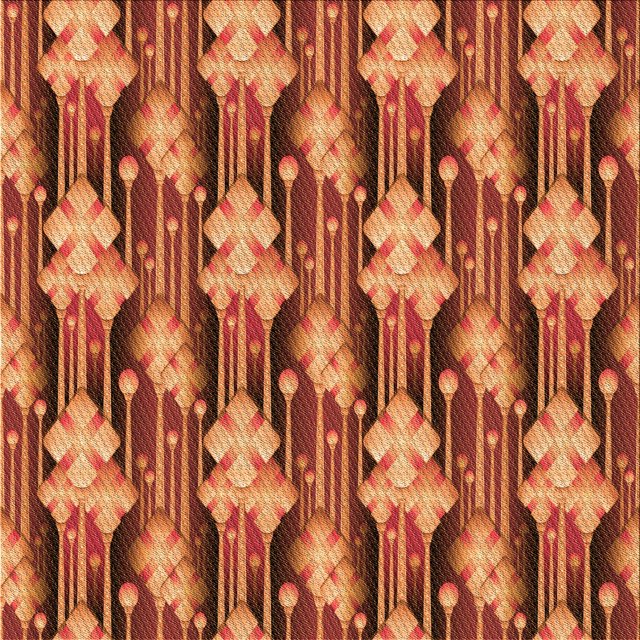 Ahgly Company Tapis de Zone Carré Orange Lavable en Machine, 5 Pieds Carré