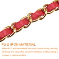 thumbnail image 4 of Unique Bargains Purse Chain Strap, 47' Purse Strap Shoulder Bag Replacement Strap(Red/Yellow Gold), 4 of 6