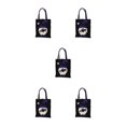 thumbnail image 1 of stanreset Sac Cadeau Halloween Fête Festival Art Adultes Sac à Main Poupée Tissu Non Tissé Sac Réutilisable Type3, 1 of 6