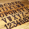 thumbnail image 2 of relayinert Durable And Rustproof Metal House Number Plaque Impeccable Door Decoration Easy To Install Metal Letters House Numbers B17--E 1Set, 2 of 6