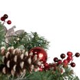 thumbnail image 4 of Northlight 36" Pre-lit Decorated Artificial Pine Christmas Mailbox Swag, 4 of 4