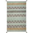 thumbnail image 1 of HomeRoots 350190 Tapis en Polyester Turquoise 6 x 9 Pi, 1 of 1