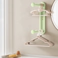 thumbnail image 4 of AYktou Home Organizers and Storage Clothes Hanger Storage Artifact Retractable Punch Wall Mounted Clothes Hanger Storage Rack Multi Purpose Stable Storage Rack for Party Indoors, 4 of 8