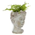 thumbnail image 2 of Woman Head Wall Planter, 2 of 4