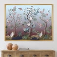 thumbnail image 3 of Designart Chinoiserie With Birds and Peonies XI FLOAT FRAME WALL ART, 3 of 4