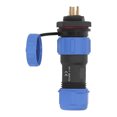 thumbnail image 4 of Aviation Plug Socket, Corrosion Resistant Aviation Connector Electrical Flexible 3 Hole Panel Mount  for Communication Equipment, 4 of 7