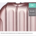 thumbnail image 4 of Makeup Storage Organizer Travel ABS Toiletry Suitcase Box Mini Capacity Mini Boarding Luggage Cosmetic Case Large Capacity Bag Purple, 4 of 8