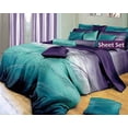 thumbnail image 5 of Swanson Beddings Twilight-P Sheet Set : Fitted Sheet, Flat Sheet and Two Matching Pillowcases (Queen), 5 of 5