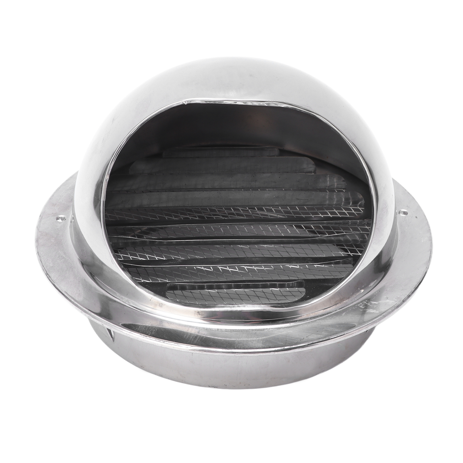 Couvercle de Ventilation en Acier Inoxydable, Résistant à la Pluie, Facile à Installer, Protection de Capot pour Séchoirs Électriques et Ventilateurs de Cuisine 6 Pouces